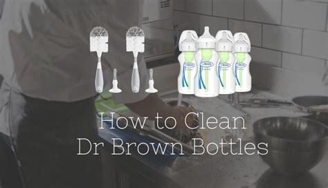 how to clean dr brown bottles|Cleaning your Bottles 